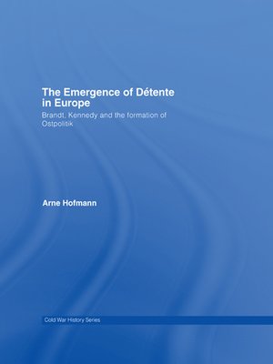 cover image of The Emergence of Détente in Europe
